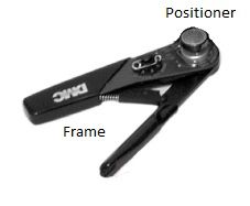 Crimp tool frame, A48007