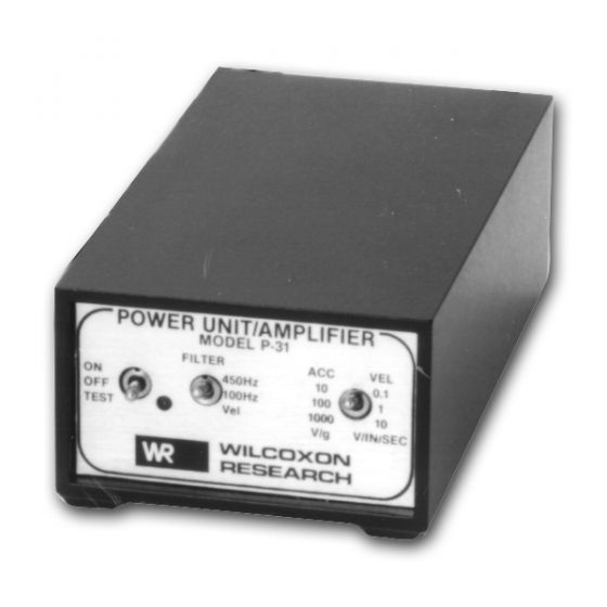 P31 Power Supply And Amplifier For 731A Seismic Sensor