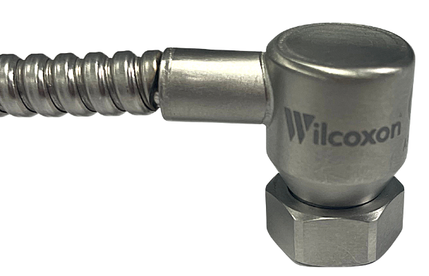 SM103 Low profile accelerometer, pivoting base, armored integral cable ...