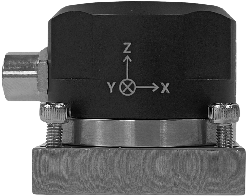 883M digital triaxial accelerometer on screw mount